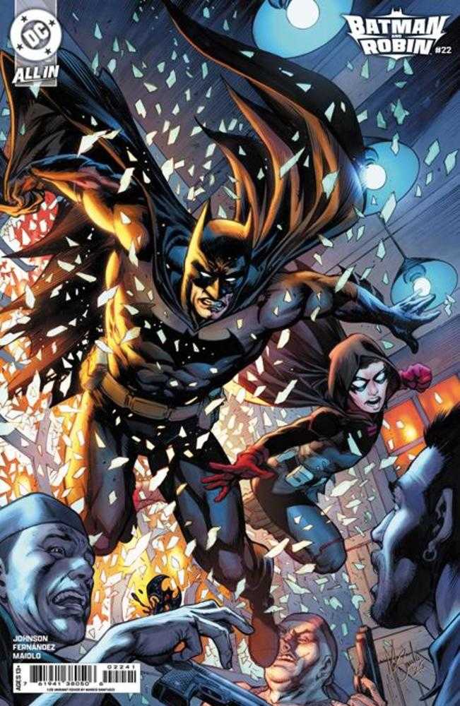 Batman And Robin (2023) #22 Cover D (1:25) Marco Santucci Card Stock Variant