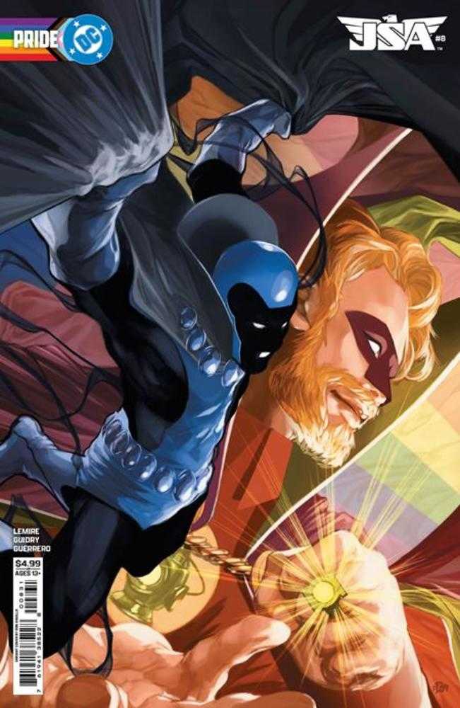 JSA (2025) #8 Cover C Don Aguillo DC Pride Card Stock Variant