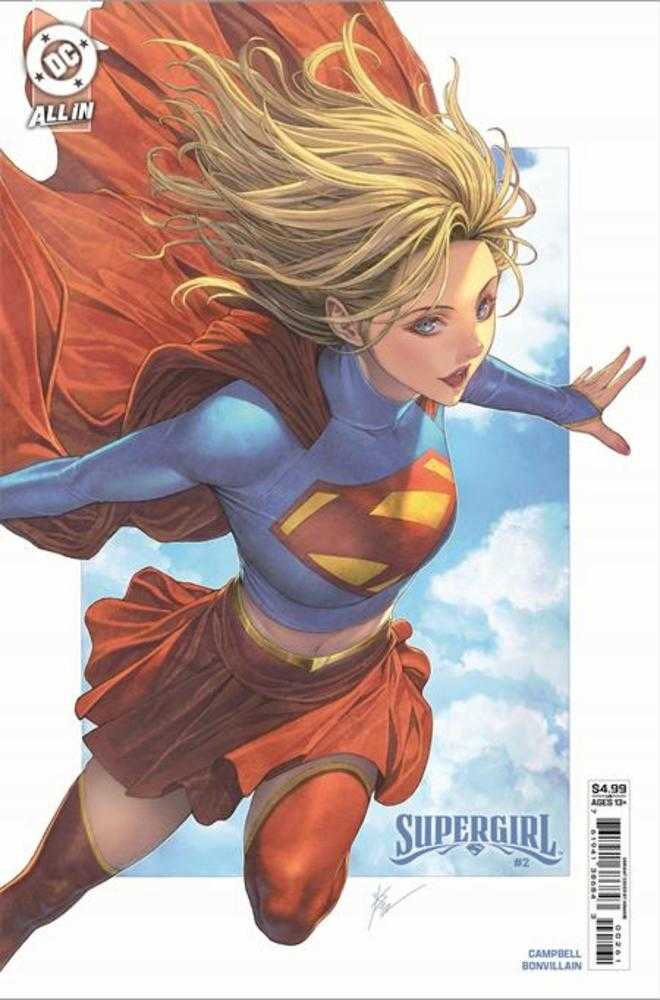 Supergirl (2025) #2 Cover C Homare Card Stock Variant