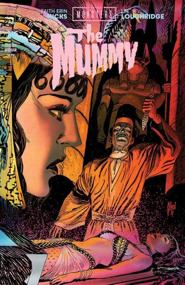 Universal Monsters The Mummy #4 (Of 4) Cover C (1:10) Guillem March Connecting Variant