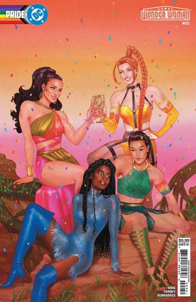 Wonder Woman (2023) #22 Cover D Kevin Wada DC Pride Card Stock Variant