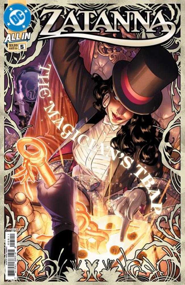 Zatanna (2025) #5 (Of 6) Cover A Jamal Campbell