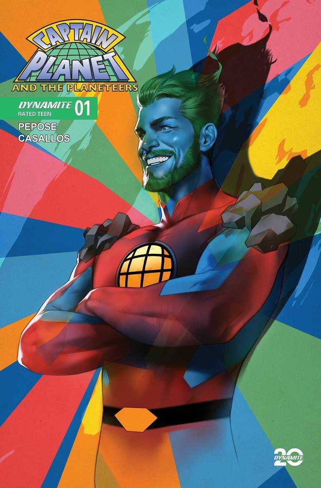 Captain Planet #1 Cover V FOC (1:10) Oliver Foil Variant Edition