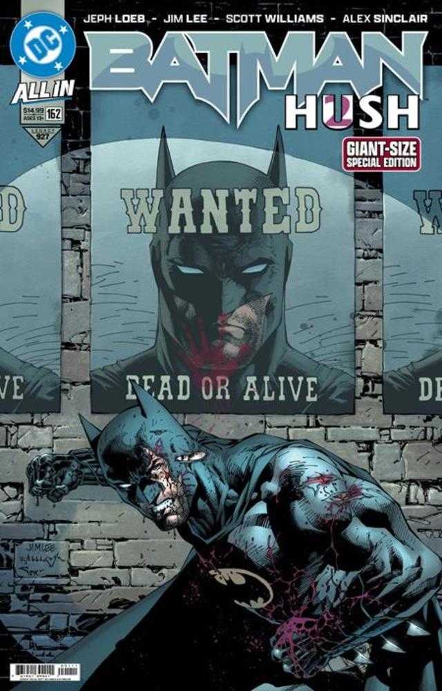 Batman (2016) #162 Giant Sized Special Edition Cover A Jim Lee