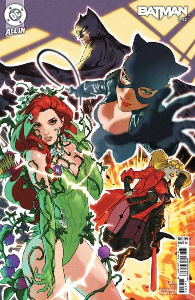 Batman (2016) #162 Cover E Gerald Parel Gotham City Sirens Card Stock Variant <OFC>