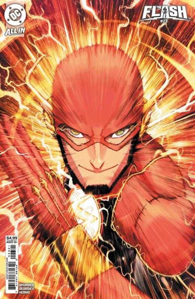 Flash (2023) #23 Cover B Serg Acuna Card Stock Variant