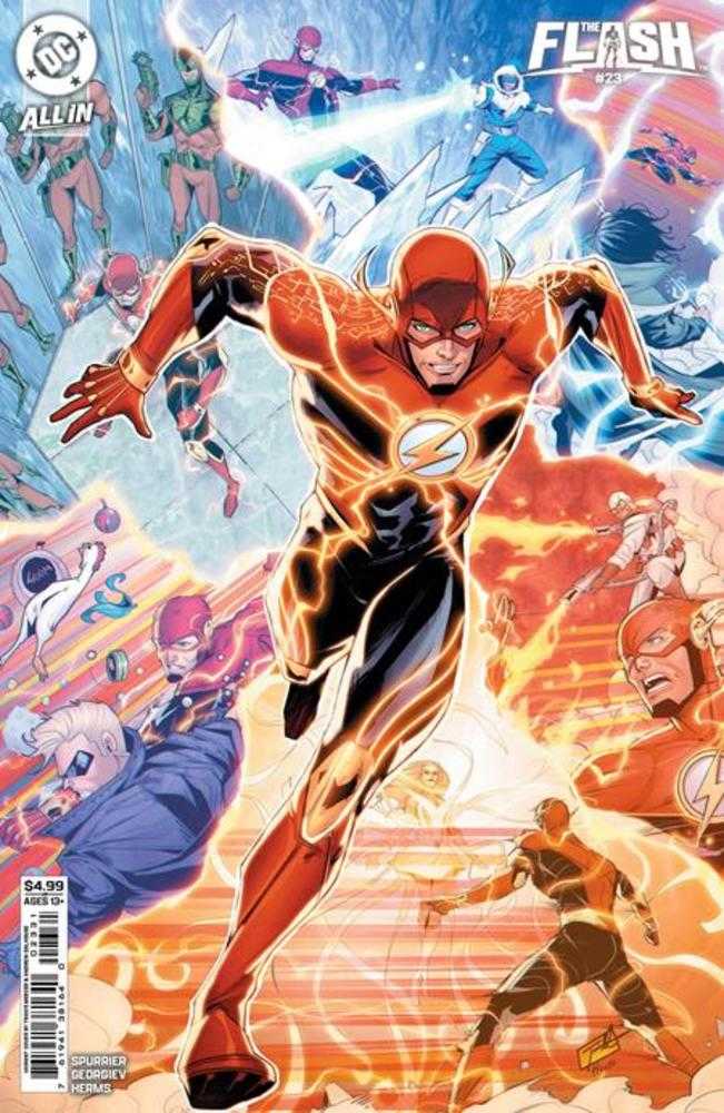 Flash (2023) #23 Cover C Travis Mercer Card Stock Variant