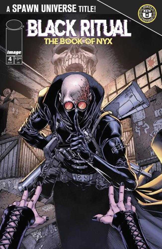 Black Ritual The Book Of NYX #4 (Of 7) Cover B Brett Booth Variant