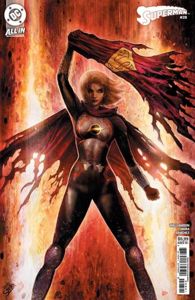 Superman (2023) #28 Cover B Nathan Szerdy Card Stock Variant