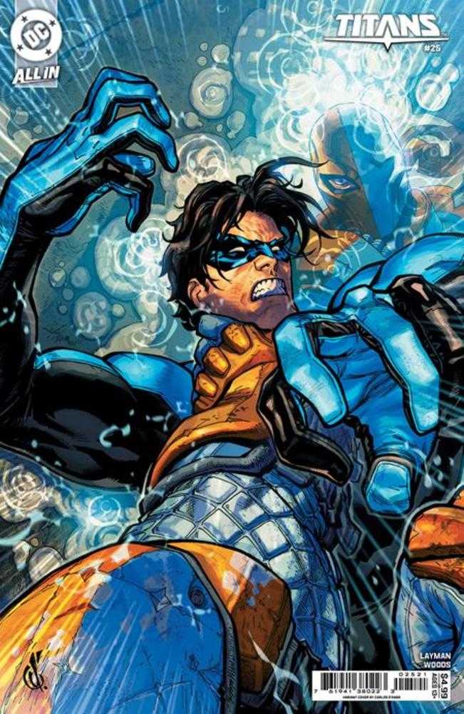 Titans (2023) #25 Cover B Carlos Danda Card Stock Variant