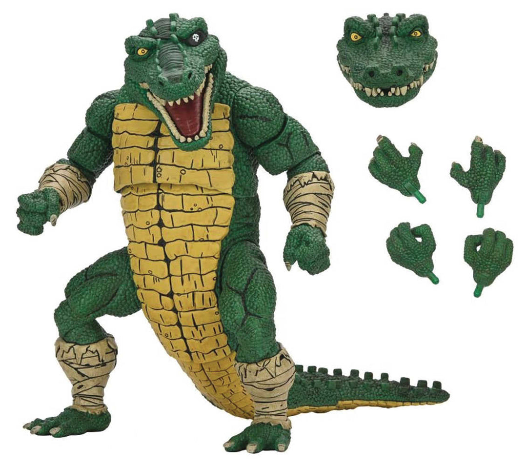 Teenage Mutant Ninja Turtles Mirage Comics Deluxe Leatherhead 7in Action Figure