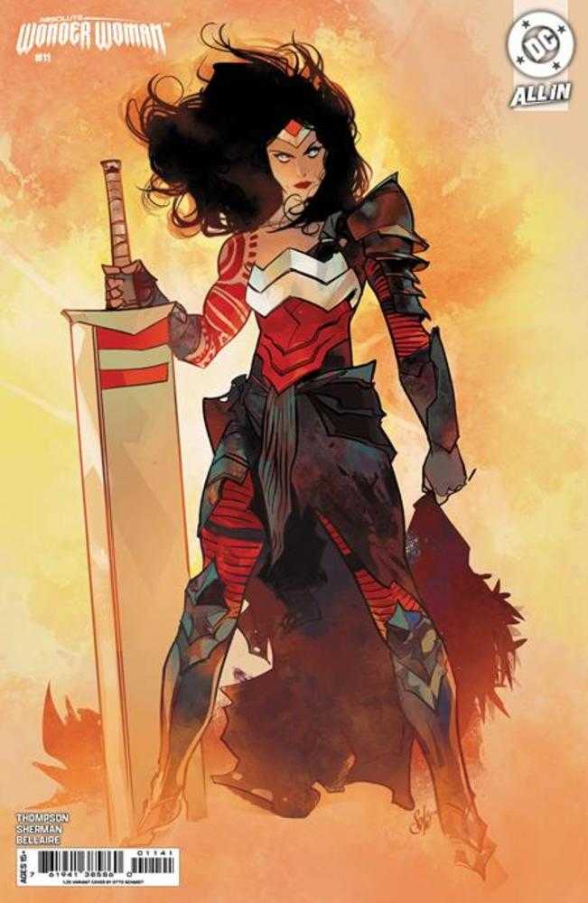Absolute Wonder Woman #11 Cover D (1:25) Otto Schmidt Card Stock Variant