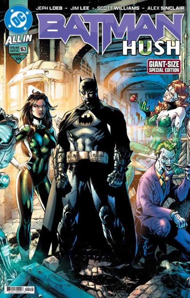 Batman (2016) #163 Giant Sized Special Edition Cover B Jim Lee Foil Variant