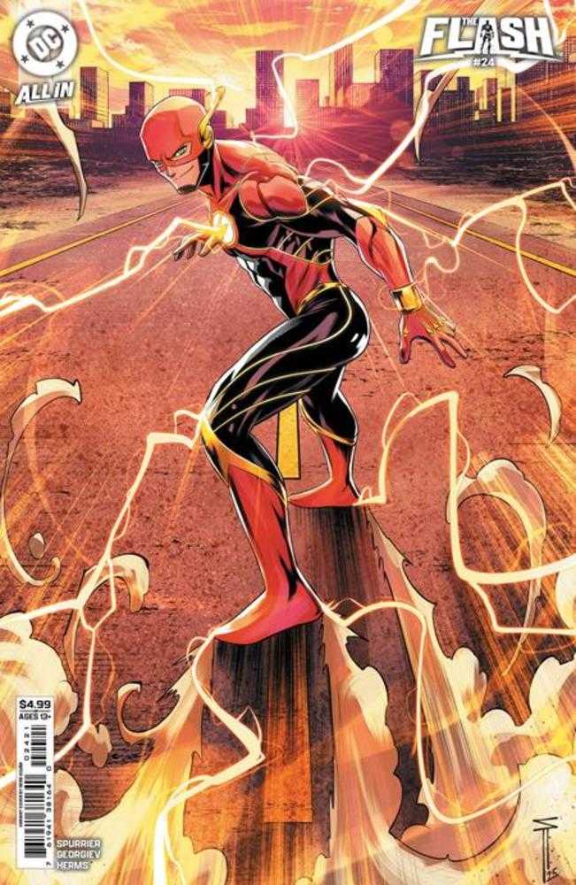 Flash (2023) #24 Cover B Serg Acuna Card Stock Variant