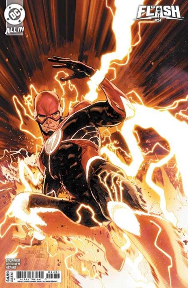 Flash (2023) #24 Cover C Mahmud Asrar Card Stock Variant