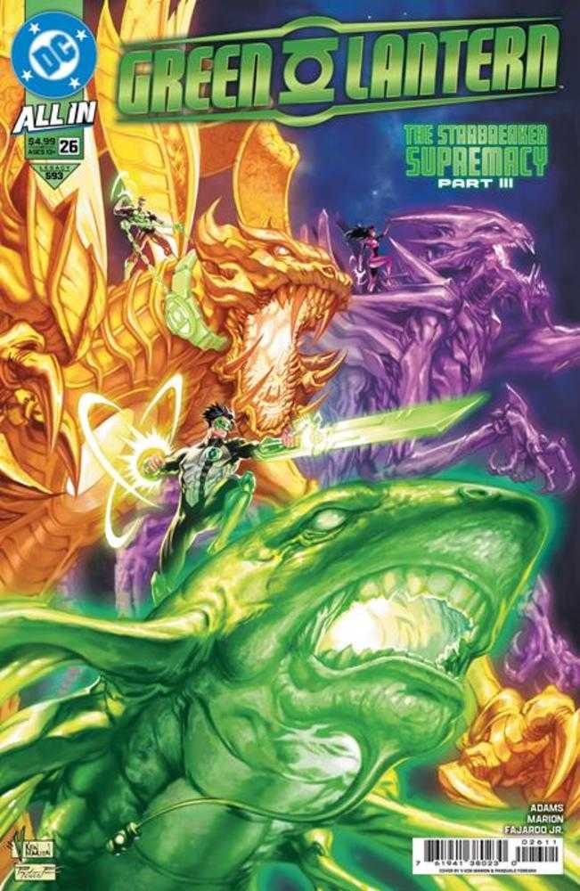 Green Lantern (2023) #26 Cover A V Ken Marion Connecting (Starbreaker Supremacy)