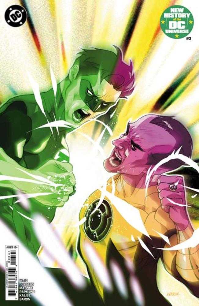 New History Of The DC Universe #3 (Of 4) Cover G (1:25) Karl Kerschl Card Stock Variant