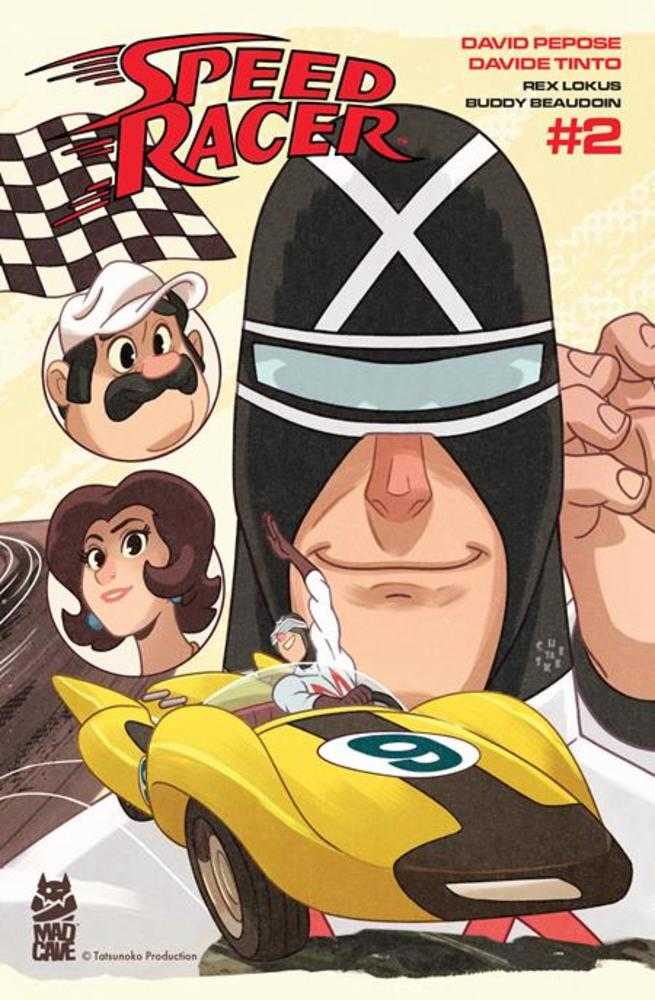 Speed Racer (2025) #2 Cover B Sean Galloway Retro Manga Variant