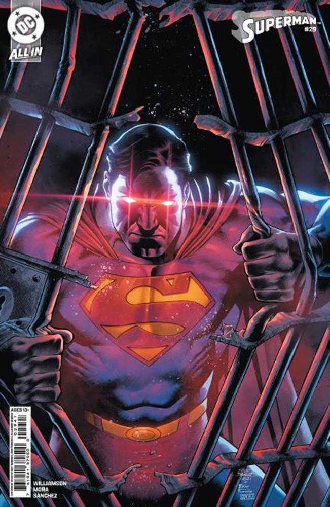 Superman (2023) #29 Cover F (1:25) Eddy Barrows Card Stock Variant