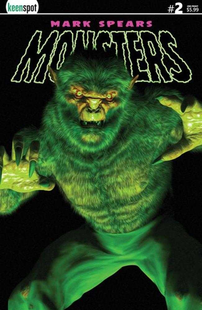Mark Spears Monsters #2 Variant (3rd Print) Cover A Mark Spears The Werewolf