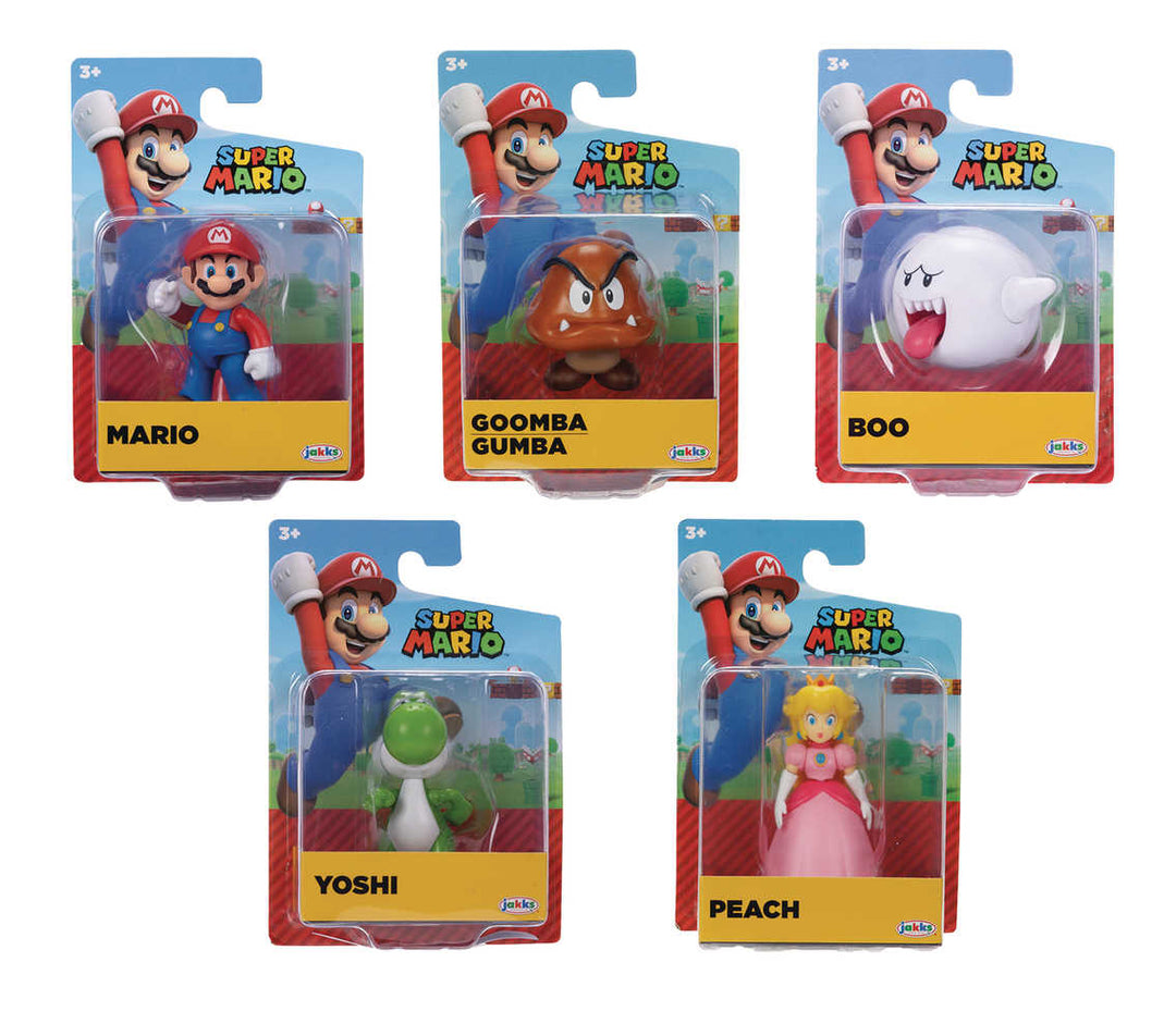 Nintendo 2-1/2in Limited Articulation Action Figure Wv51 Assortment