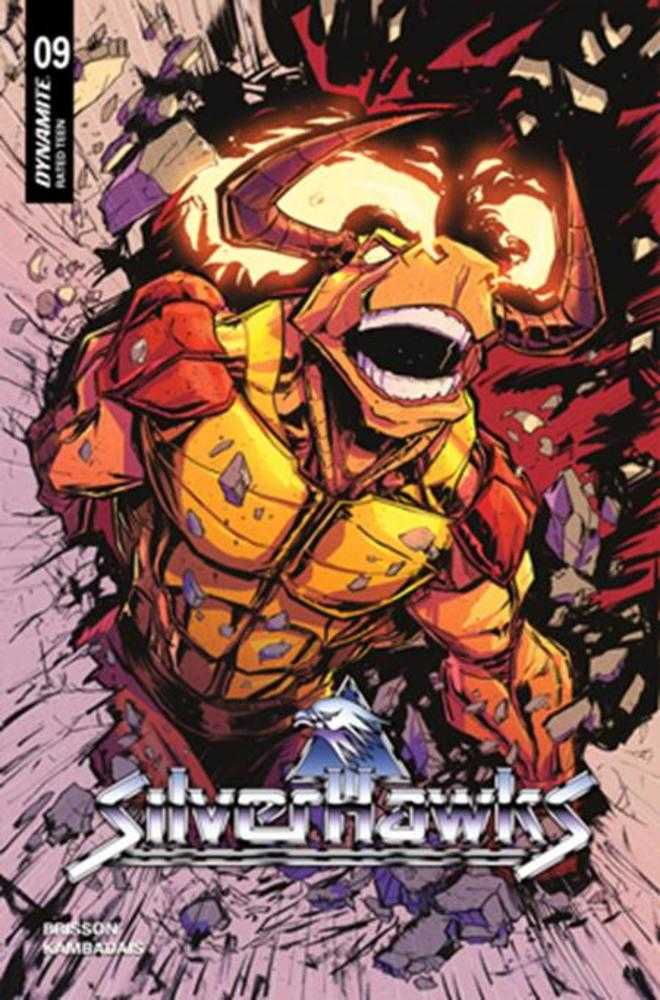 Silverhawks #9 Cover G (1:10) David Cousens Battle Damage Original Variant