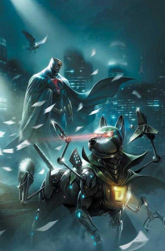 Blue Falcon & Dynomutt #1 Cover M (1:10) Francesco Mattina Full Art Virgin Variant