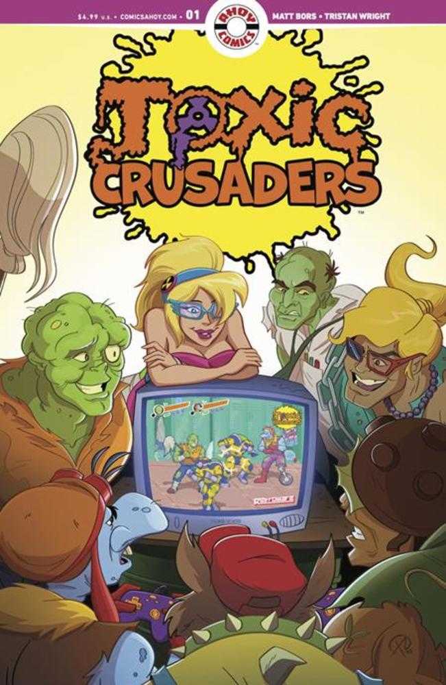 Toxic Crusaders #1 (Of 5) Cover C (1:5) Retroware Game Art Unlock Variant (Mature)