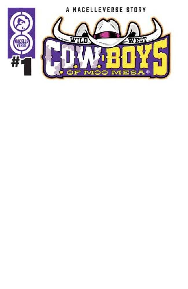 Wild West Cow Boys Of Moo Mesa #1 (Of 4) Cover E Blank Sketch Variant