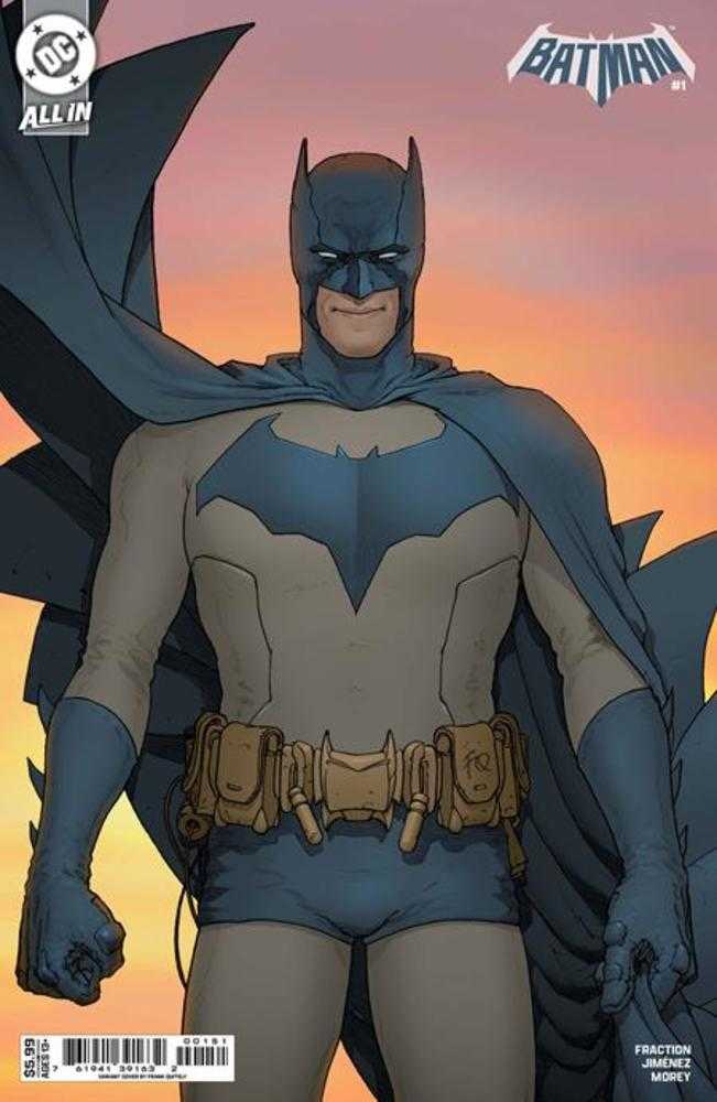Batman (2025) #1 Cover E Frank Quitely Card Stock Variant