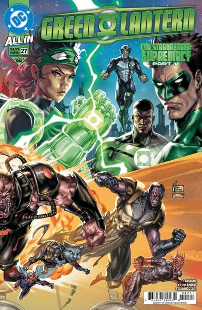 Green Lantern (2023) #27 Cover A V Ken Marion (Starbreaker Supremacy)