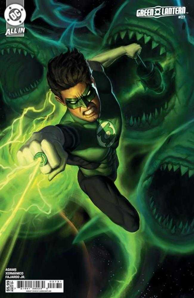Green Lantern (2023) #27 Cover B Aaron Bartling Card Stock Variant (Starbreaker Supremacy)