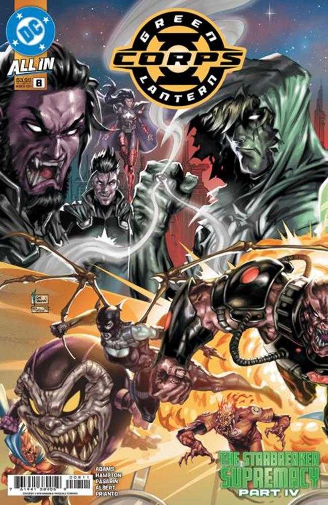 Green Lantern Corps (2025) #8 Cover A V Ken Marion (Starbreaker Supremacy)