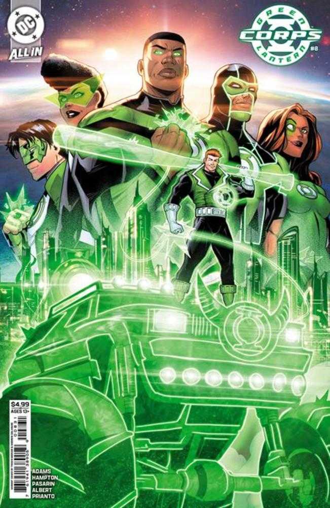 Green Lantern Corps (2025) #8 Cover C Travis Mercer Card Stock Variant (Starbreaker Supremacy)