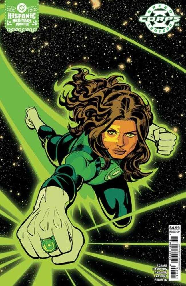 Green Lantern Corps (2025) #8 Cover D Leonardo Romero Hispanic Heritage Month Jessica Cruz Card Stock Variant (Starbreaker Supremacy)