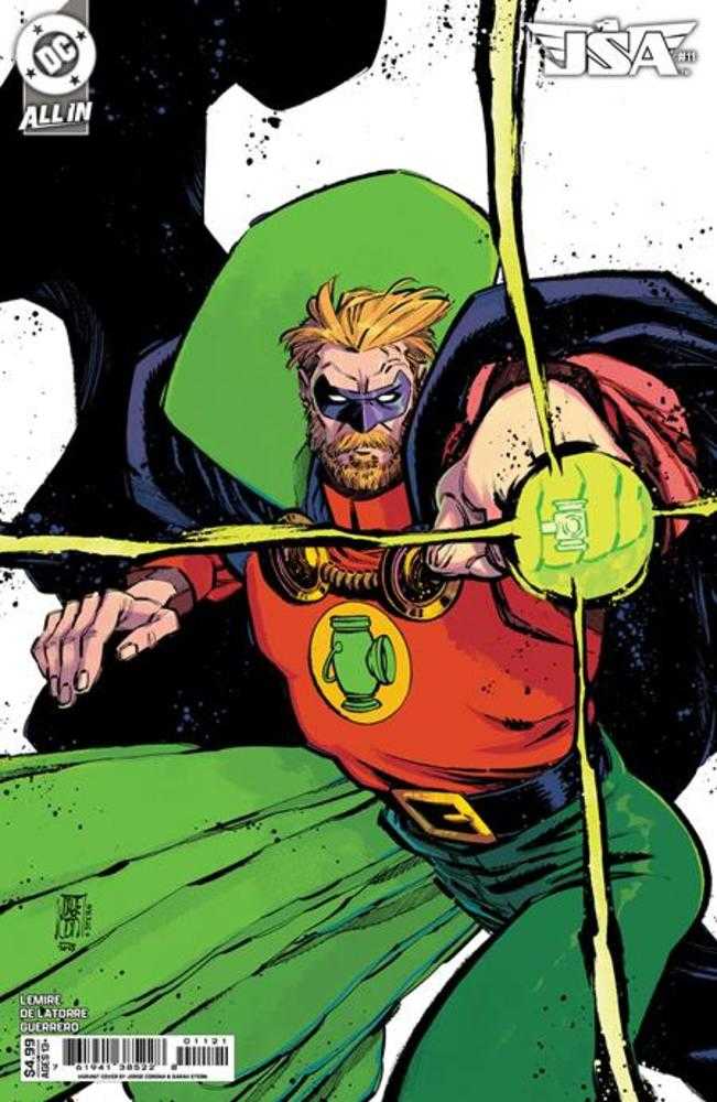 JSA (2025) #11 Cover B Jorge Corona Card Stock Variant