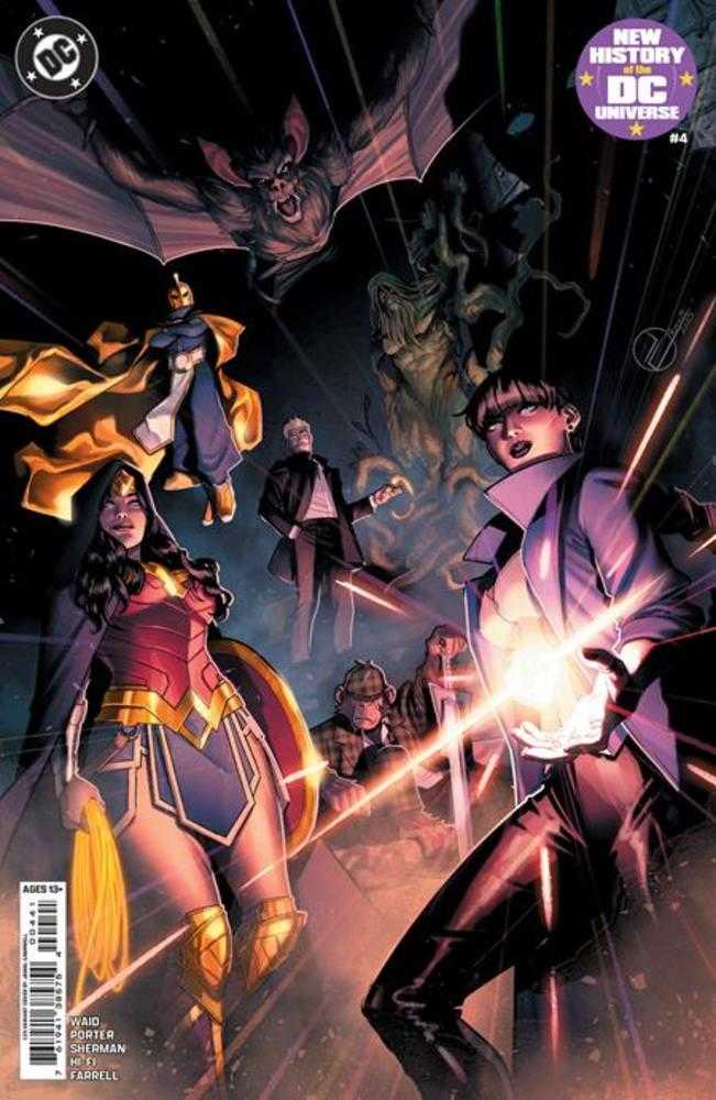 New History Of The DC Universe #4 (Of 4) Cover G (1:25) Jamal Campbell Card Stock Variant