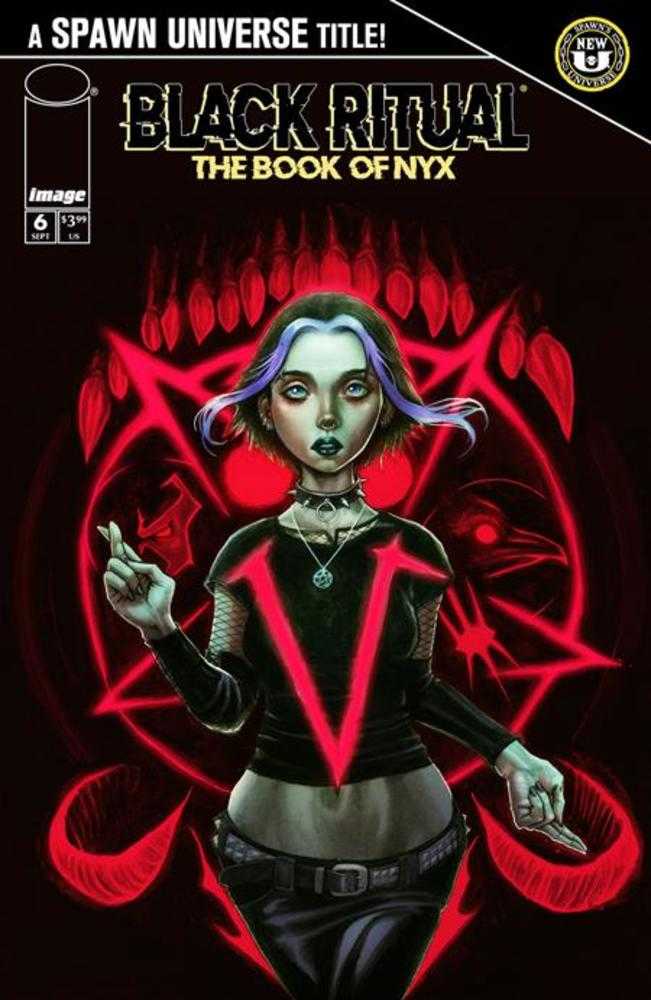 Black Ritual The Book Of NYX #6 (Of 7) Cover B Bryan Variant