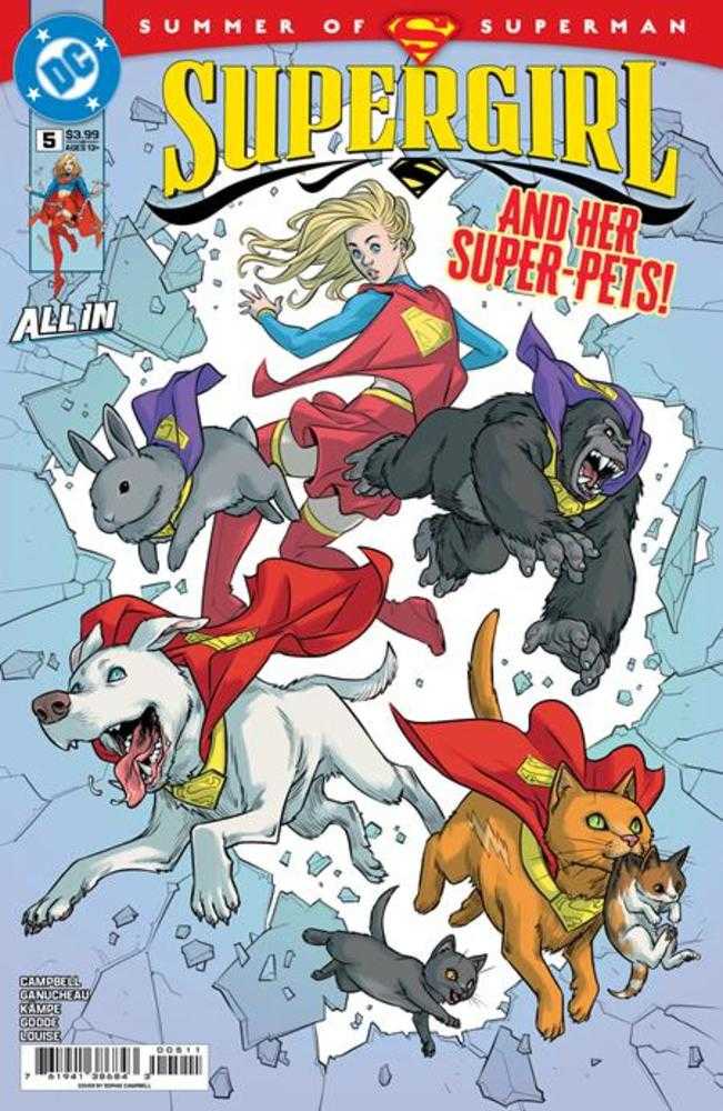 Supergirl (2025) #5 Cover A Sophie Campbell