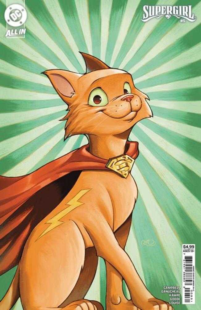 Supergirl (2025) #5 Cover C Chrissie Zullo Card Stock Variant