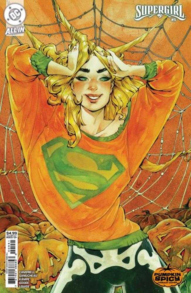 Supergirl (2025) #5 Cover D Chuma Hill Pumpkin Spicy Card Stock Variant