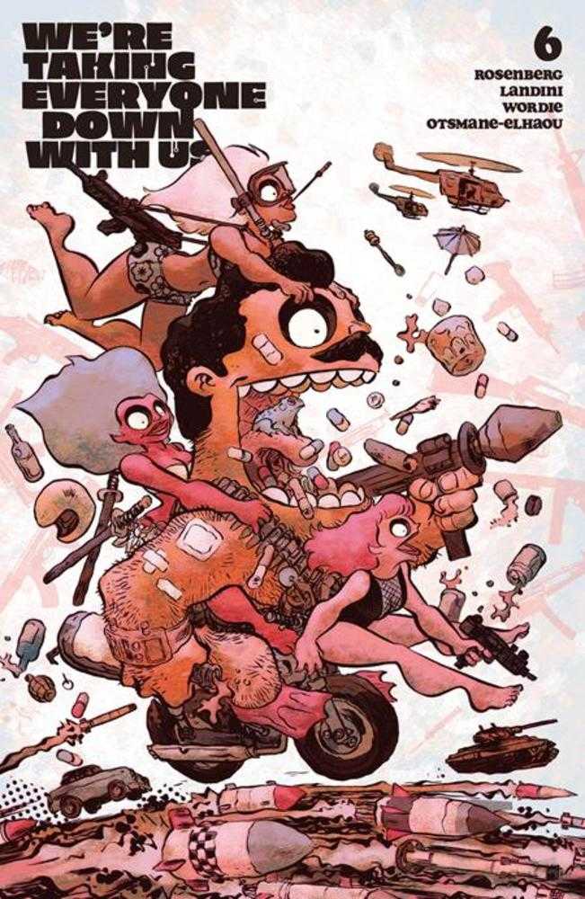 We're Taking Everyone Down With Us #6 (Of 6) Cover B Jesse Lonergan Variant (Mature)