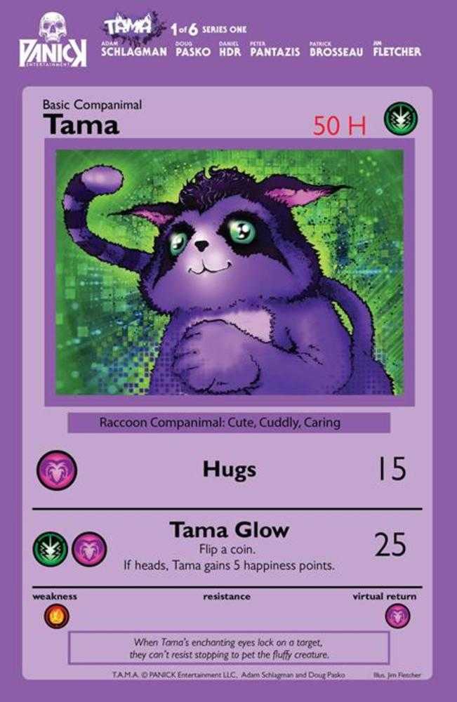 Tama #1 (Of 6) Variant (2nd Print) Cover A Jim Fletcher Cute Cuddly Caring Tama