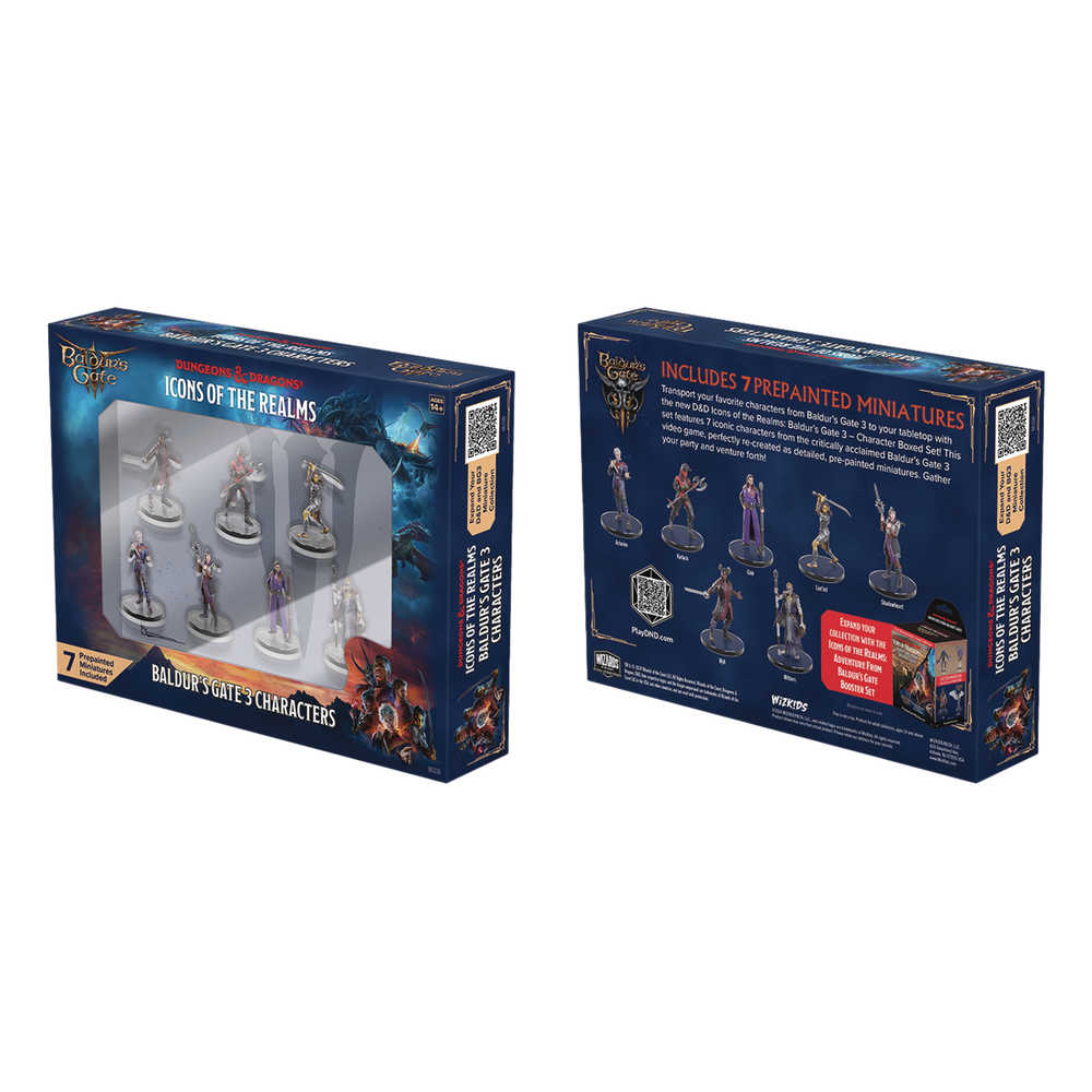 Dungeons & Dragons  Icons Baldurs Gate 3 Character Boxed Set