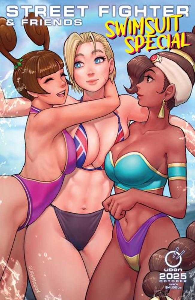 Street Fighter & Friends Swimsuit Special 2025 #1 (One Shot) Cover B Quasimodox Variant