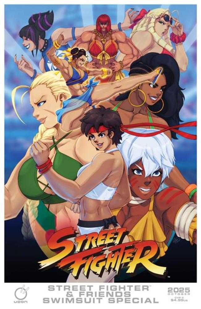 Street Fighter & Friends Swimsuit Special 2025 #1 (One Shot) Cover C Tovio Rogers Variant