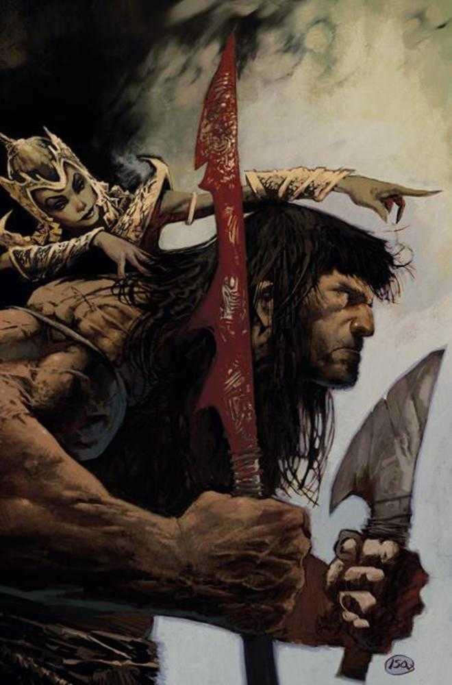 Conan The Barbarian (2023) #22 Cover G SDCC Exclusive Jason Shawn Alexander Full Art Variant (Mature) Limited To 900 Copies