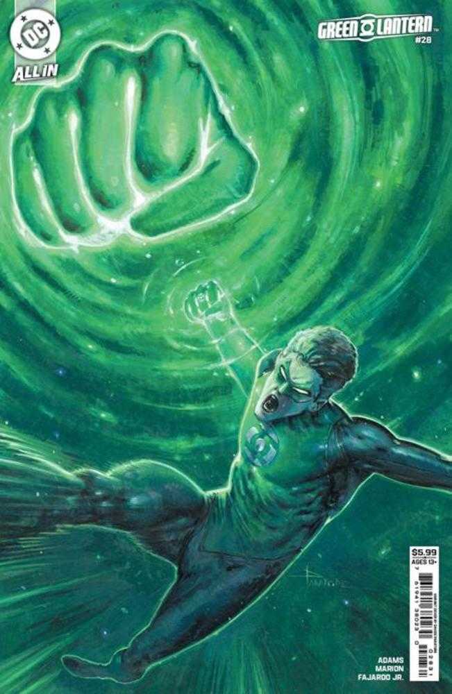 Green Lantern (2023) #28 Cover C Davide Paratore Card Stock Variant