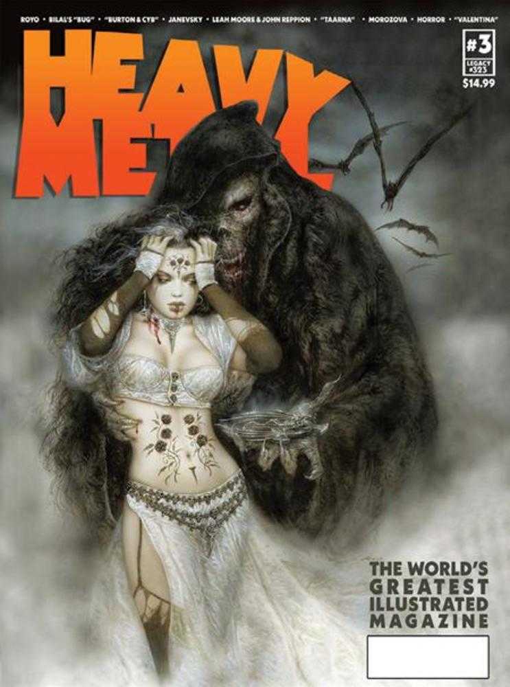 Heavy Metal Magazine (2025) #3 Cover A Luis Royo (Mature)