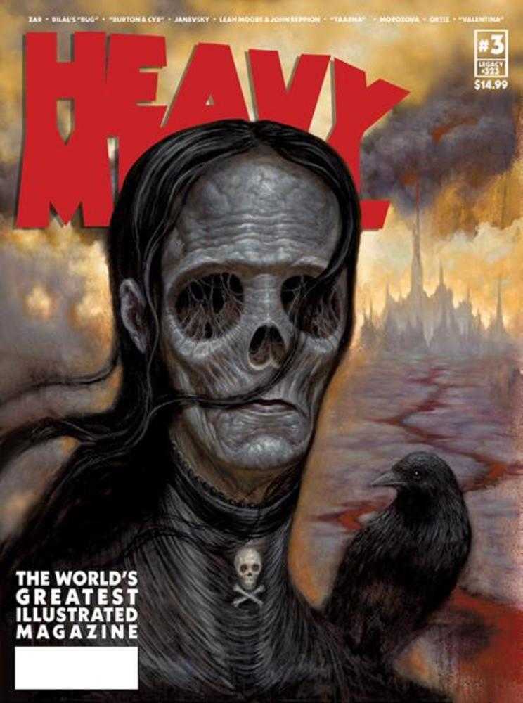 Heavy Metal Magazine (2025) #3 Cover B Chet Zar Variant (Mature)